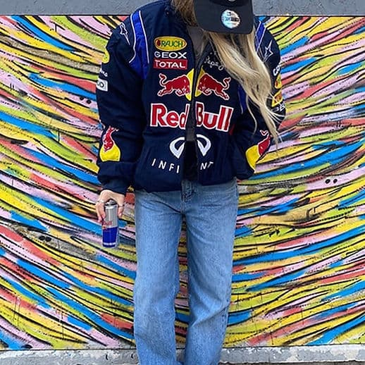 Red Bull Racing Vintage Windbreaker Jacket