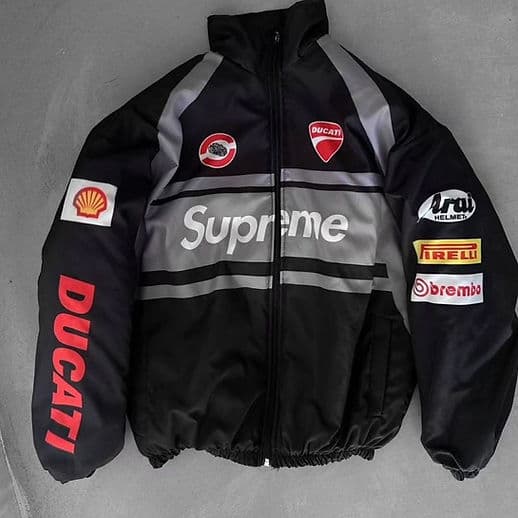 Supreme x Ducati Racing Windbreaker Jacket – Unisex (3 Color Options)